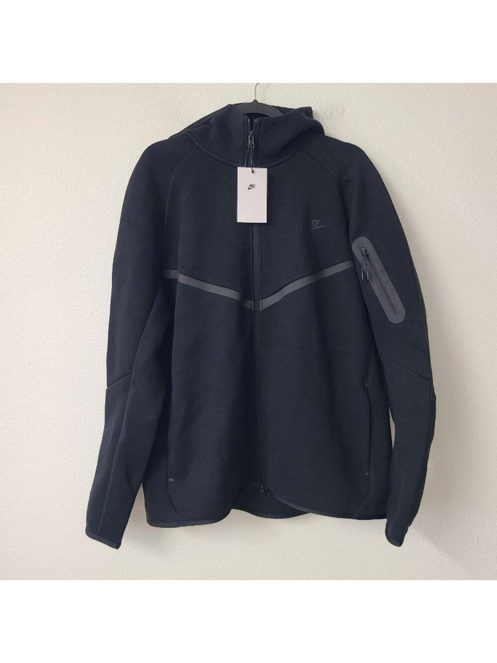 Nike Tech Fleece Windrunner Full Zip Hoodie Sweater HV0949-010 Size XL